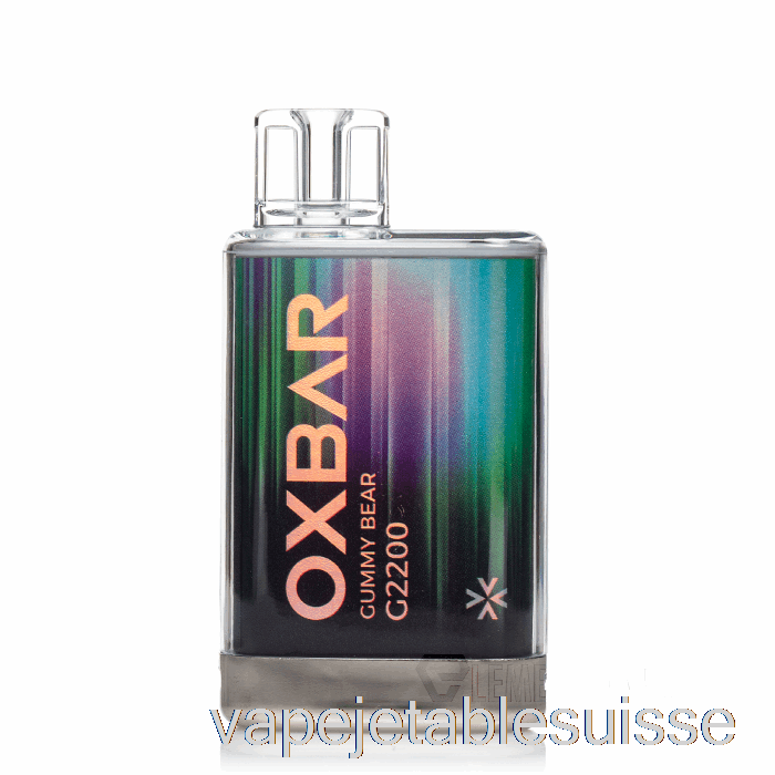 Vape Suisse Oxbar G2200 Ours Gommeux Jetable